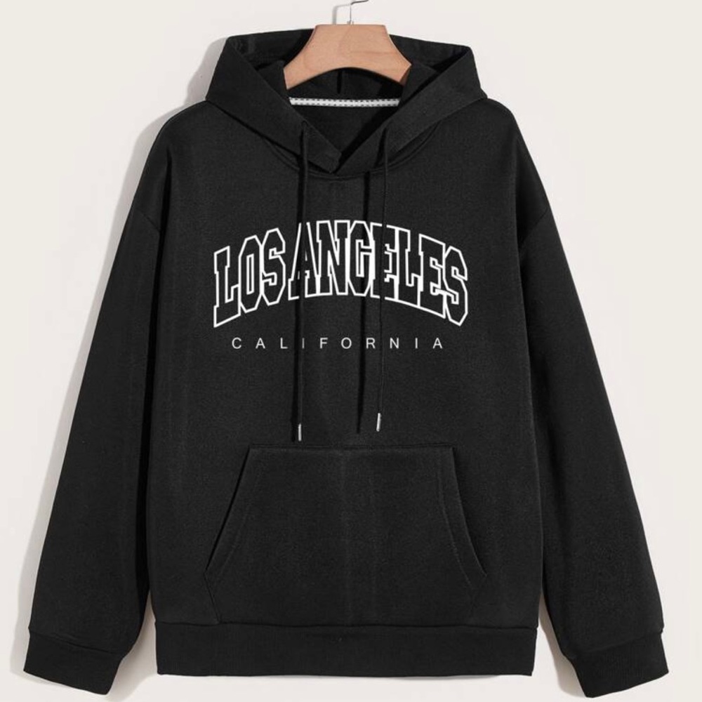 Black Los Angeles Hoodie